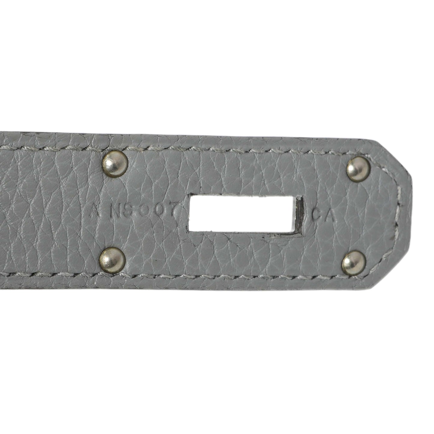 Exclusive Hermes Gris Mouette Clemence Jypsiere 31 — Lifestyle View