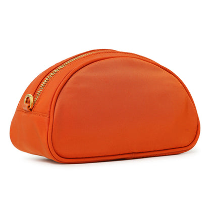 Exclusive Prada Papaya Tessuto Nylon Wristlet Pouch — Side View