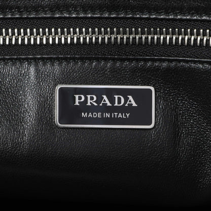 Exclusive Prada Black Nappa Antique Tote — Alternate View 9
