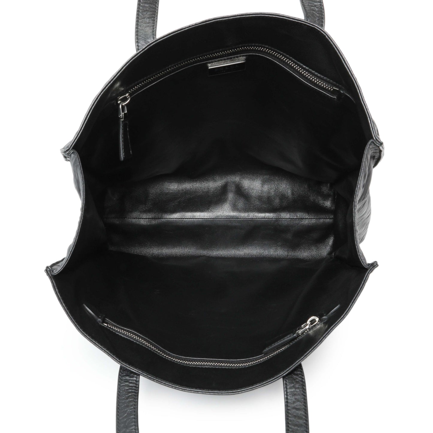 Exclusive Prada Black Nappa Antique Tote — Alternate View 8