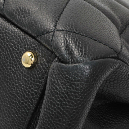 Exclusive Chanel Black Caviar Quilted Timeless CC Soft Tote — Alternate View 7