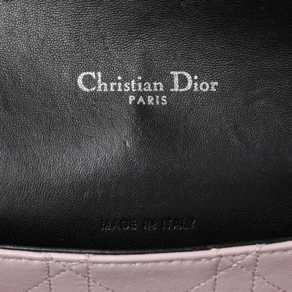 Exclusive Christian Dior Black Lambskin Cannage Medium Miss Dior Flap — Alternate View 11