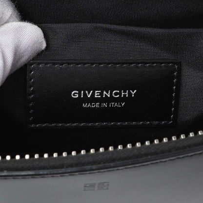 Exclusive Givenchy Black Calfskin Antigona U Crossbody Bag — Detail View