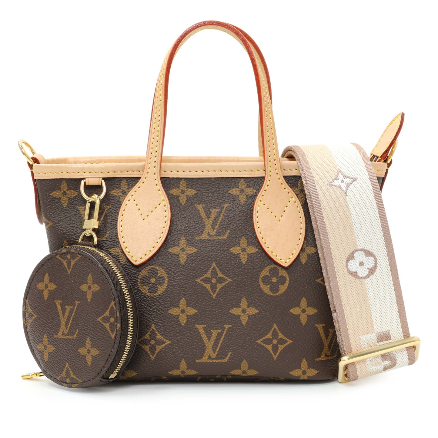 Exclusive Louis Vuitton Monogram Neverfull BB — Front View