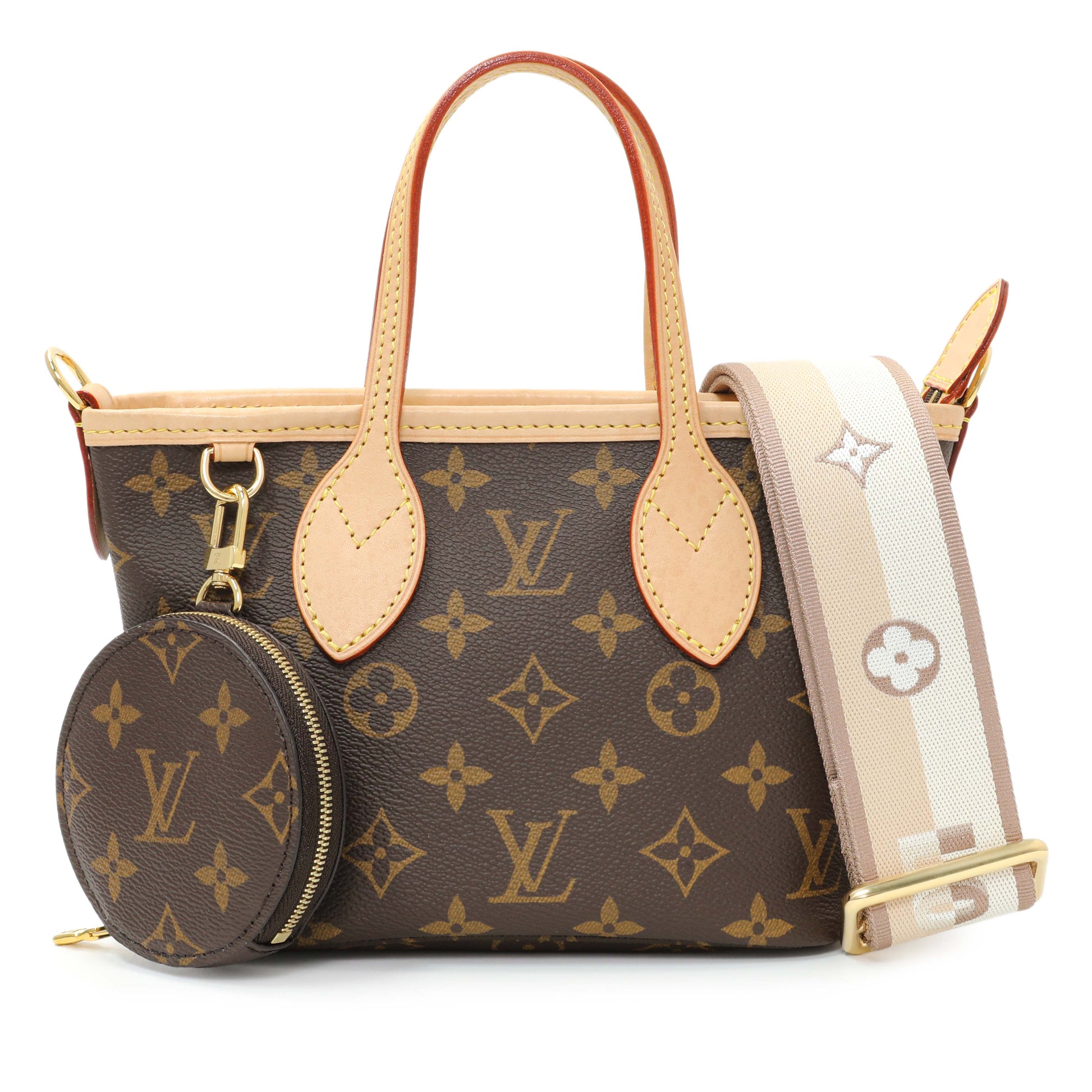 Exclusive Louis Vuitton Monogram Neverfull BB — Front View
