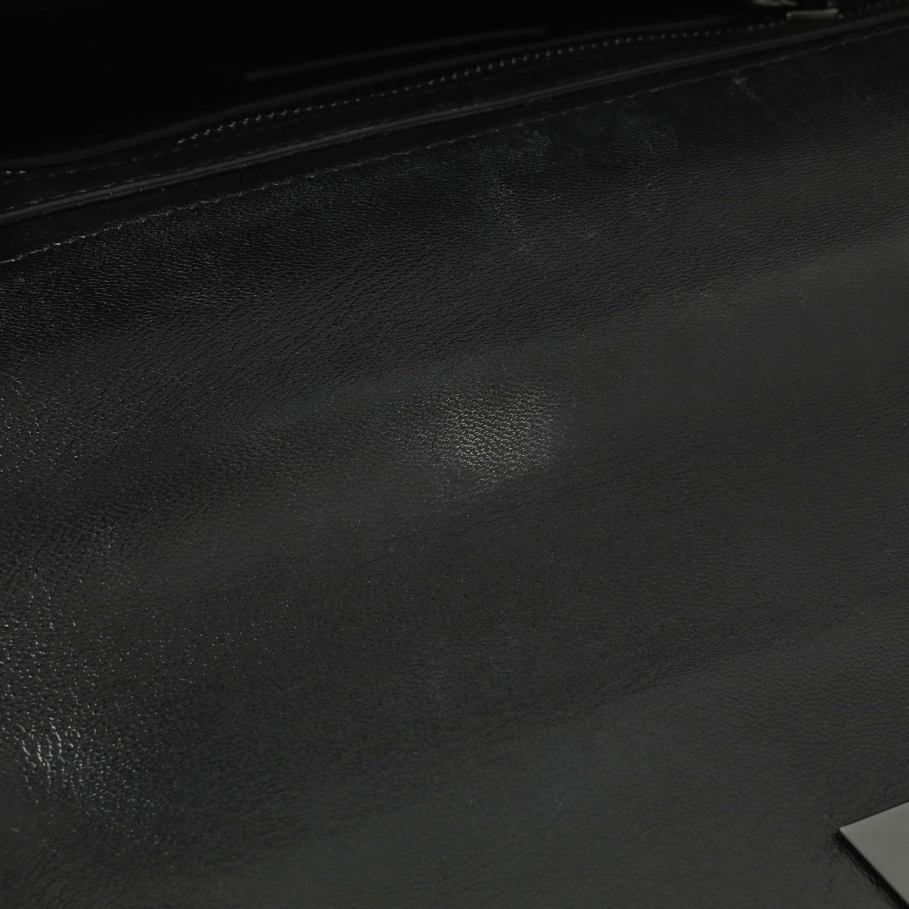 Exclusive Valentino Black Nappa Monochrome Medium Roman Stud Shoulder Bag — Alternate View 10
