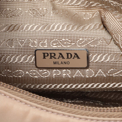 Exclusive Prada Cameo Nylon Mini Re-Edition 2000 Bag — Detail View