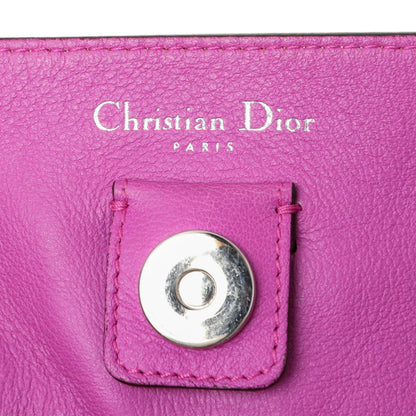 Exclusive Christian Dior White Calfskin Large Diorissimo Tote — Alternate View 11