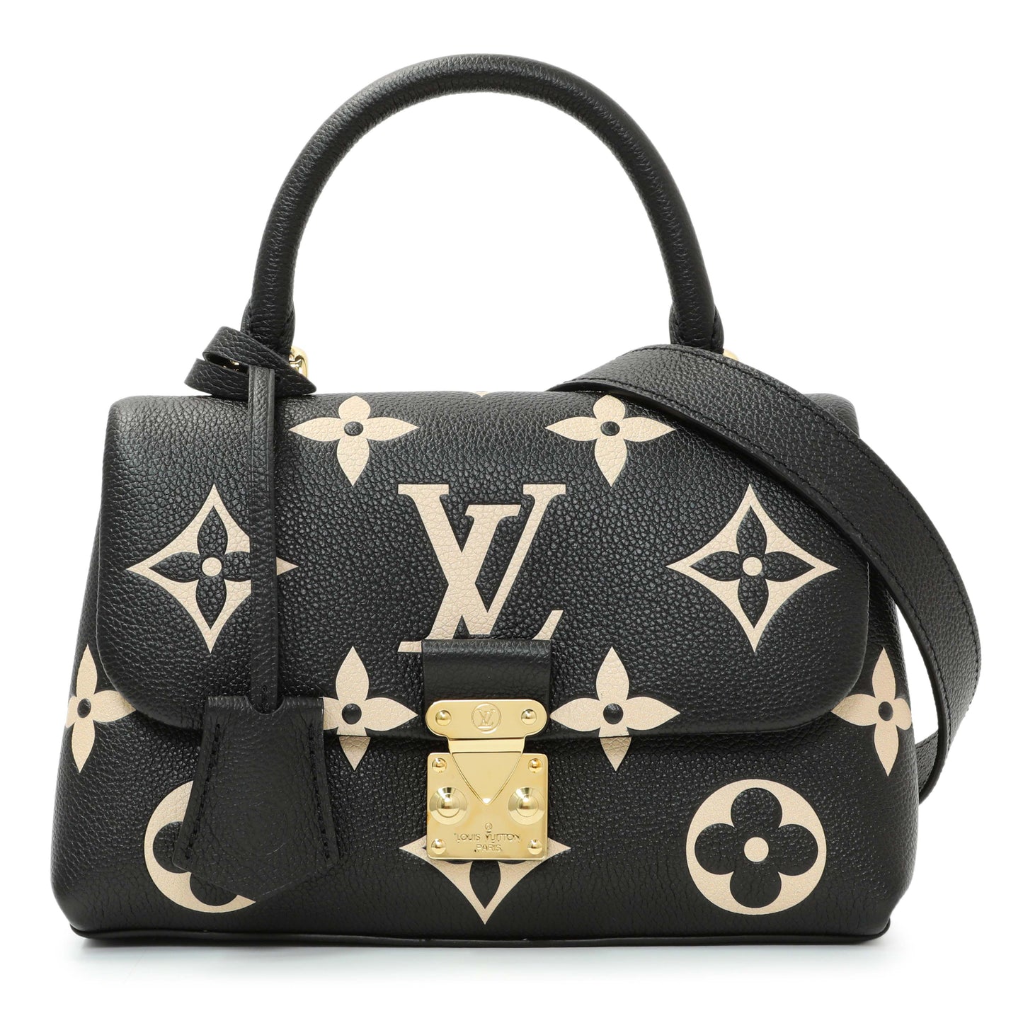 Exclusive Louis Vuitton Empreinte Monogram Giant Madeleine BB — Front View