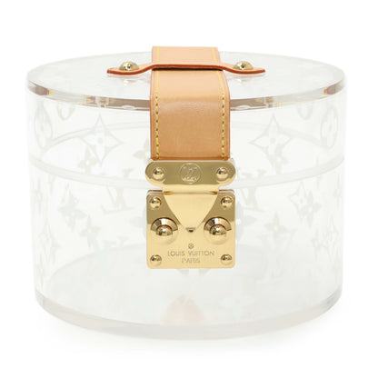 Exclusive Louis Vuitton Plexiglass Box Scott — Front View