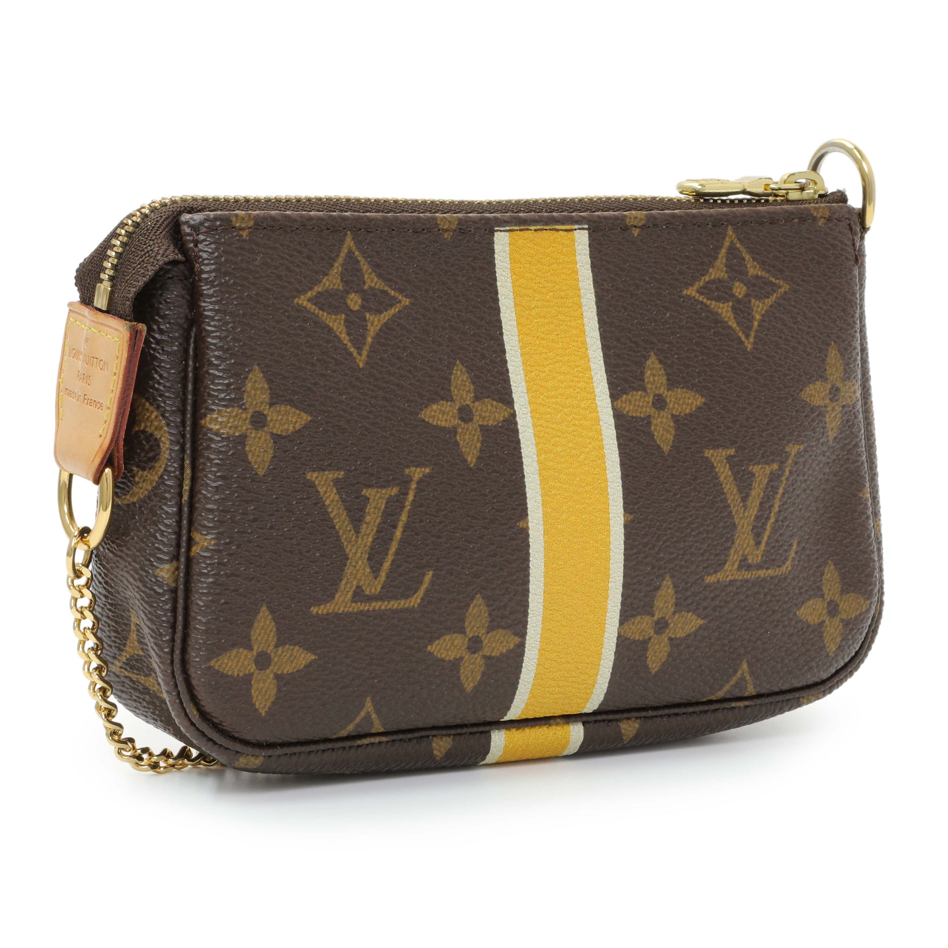 Exclusive Louis Vuitton Monogram Mini Pochette Accessories — Side View