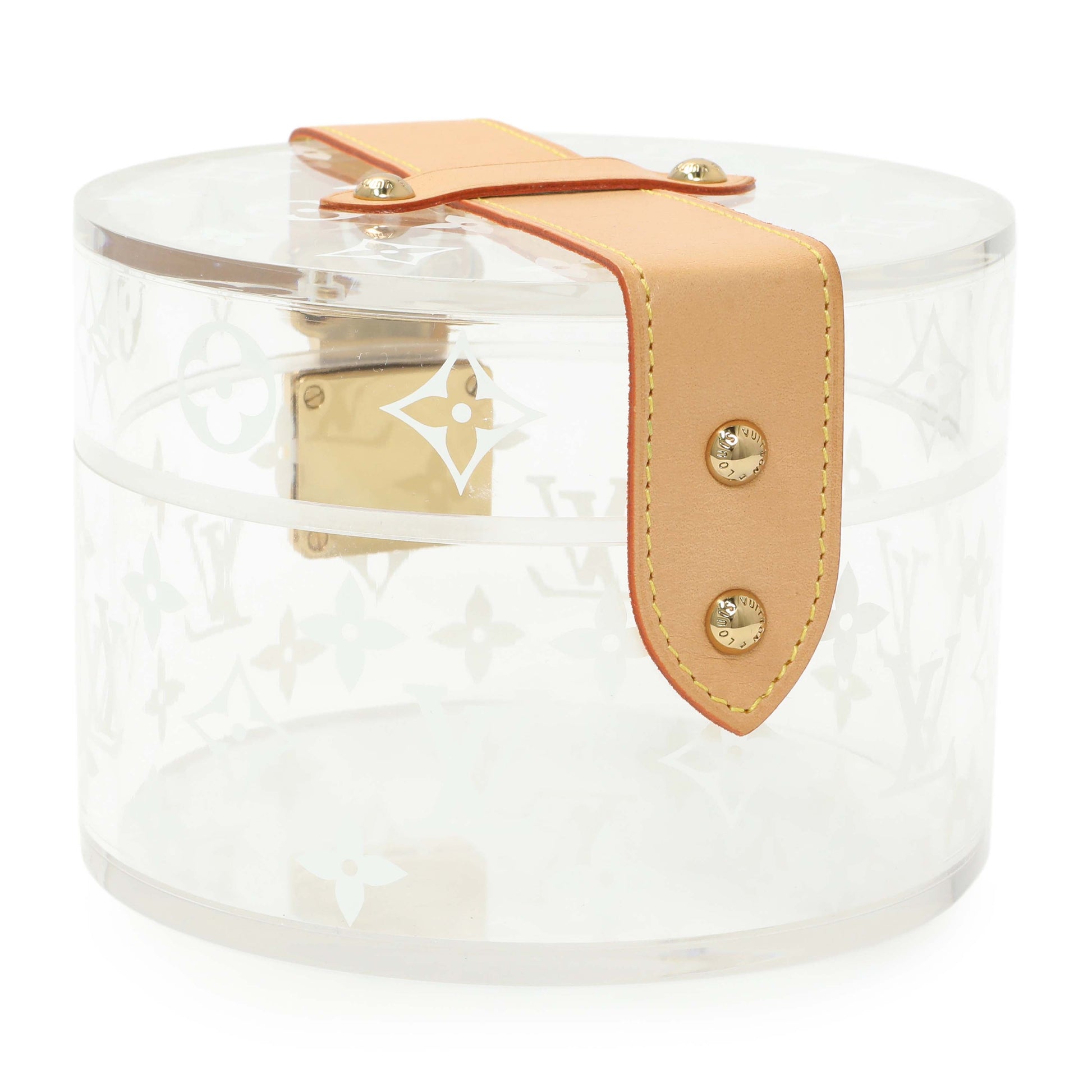 Exclusive Louis Vuitton Plexiglass Box Scott — Side View