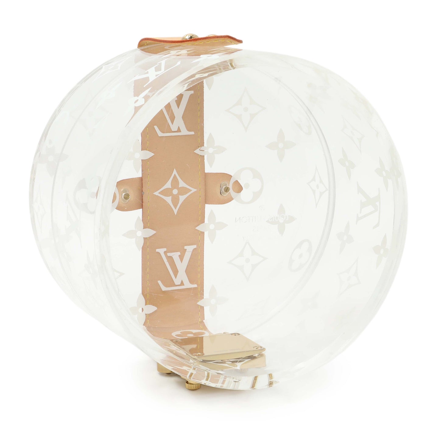 Exclusive Louis Vuitton Plexiglass Box Scott — Back View