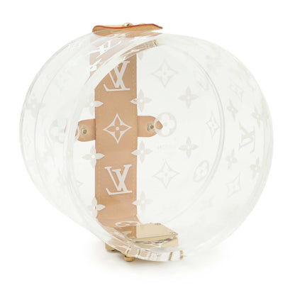 Exclusive Louis Vuitton Plexiglass Box Scott — Back View