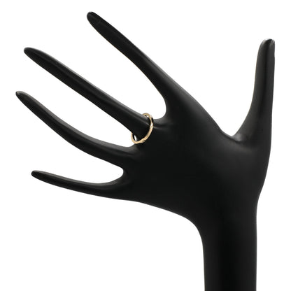 Exclusive 18K Yellow Gold Band Ring — 3.5 — Back View