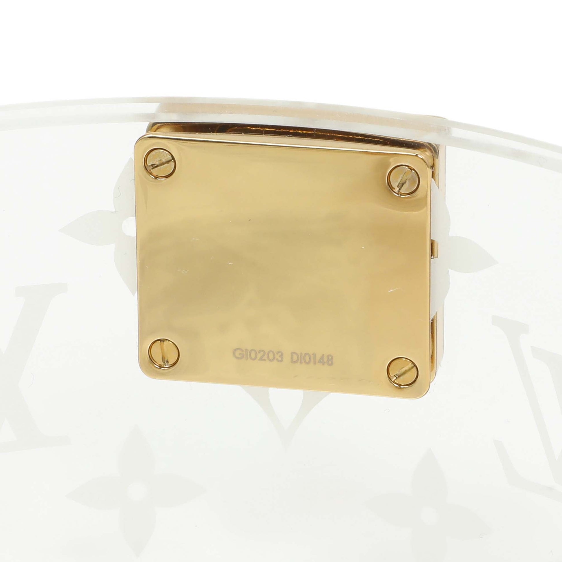 Exclusive Louis Vuitton Plexiglass Box Scott — Detail View
