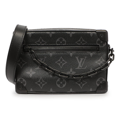 Exclusive Louis Vuitton Monogram Eclipse Mini Soft Trunk — Side View