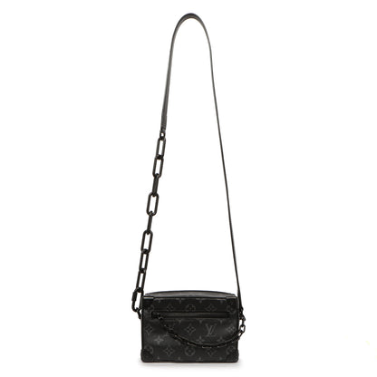 Exclusive Louis Vuitton Monogram Eclipse Mini Soft Trunk — Front View