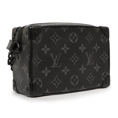 Exclusive Louis Vuitton Monogram Eclipse Mini Soft Trunk — Back View