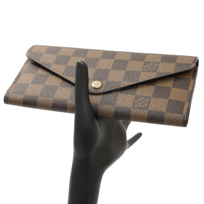 Exclusive Louis Vuitton Damier Ebene Josephine Wallet — Alternate View 8