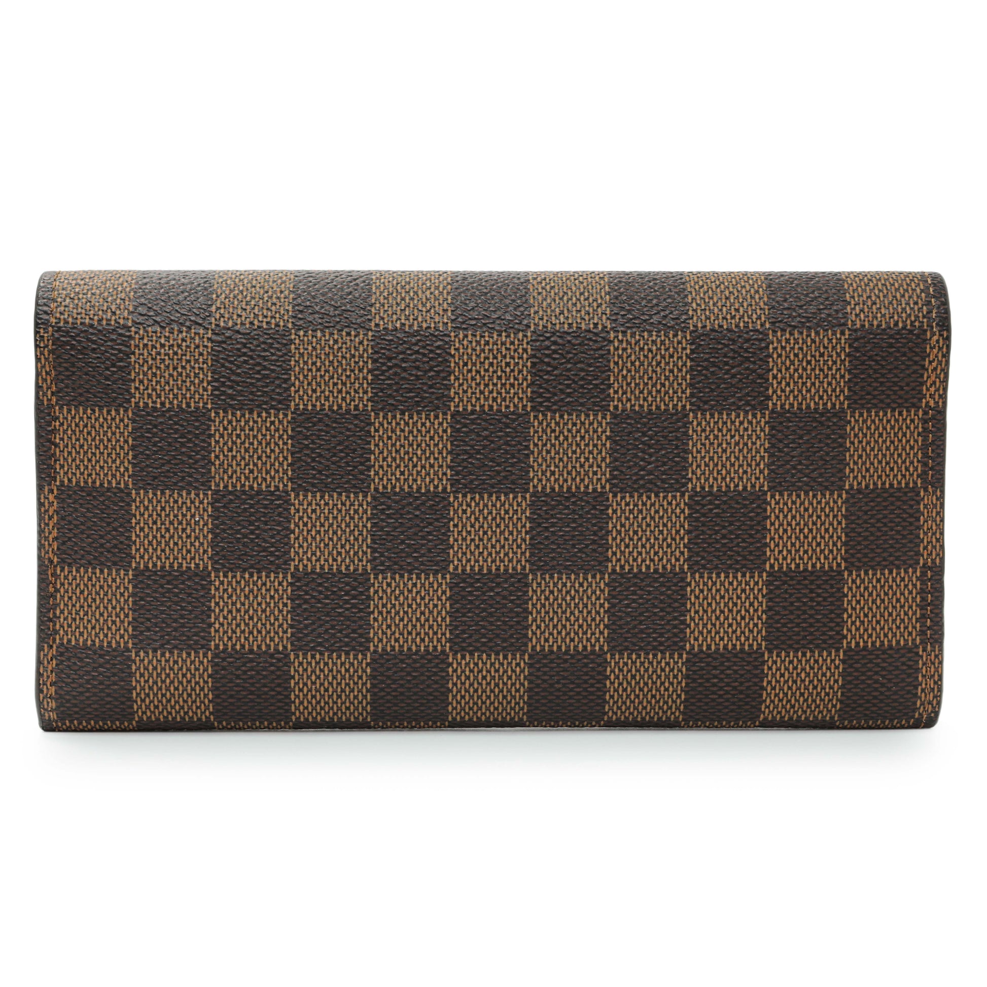 Exclusive Louis Vuitton Damier Ebene Josephine Wallet — Side View