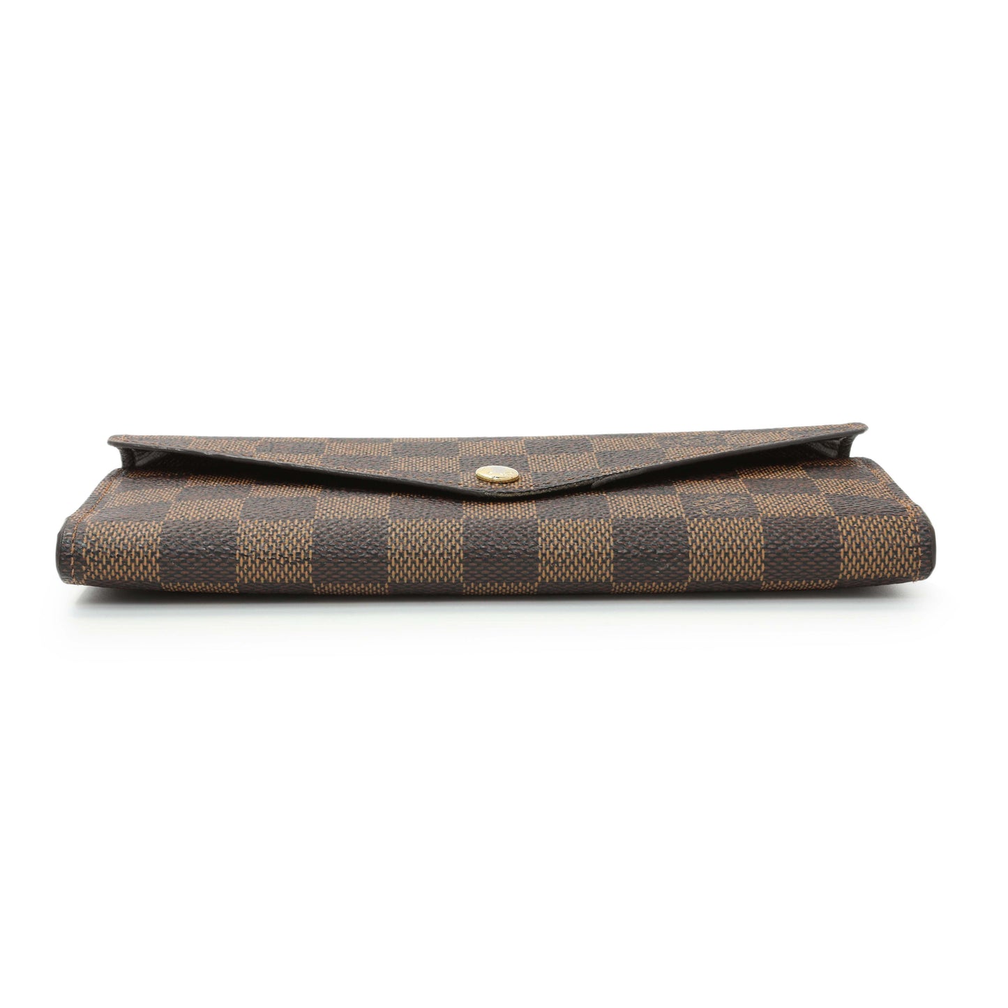 Exclusive Louis Vuitton Damier Ebene Josephine Wallet — Back View
