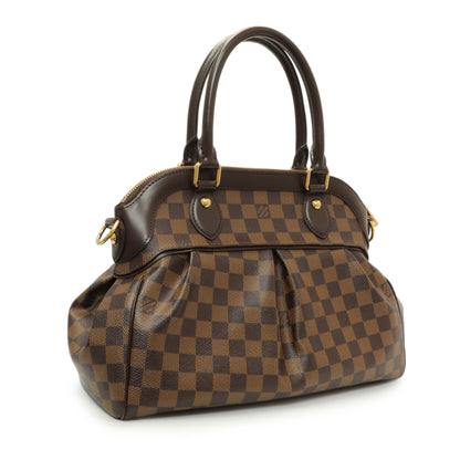 Exclusive Louis Vuitton Damier Ebene Trevi PM — Side View