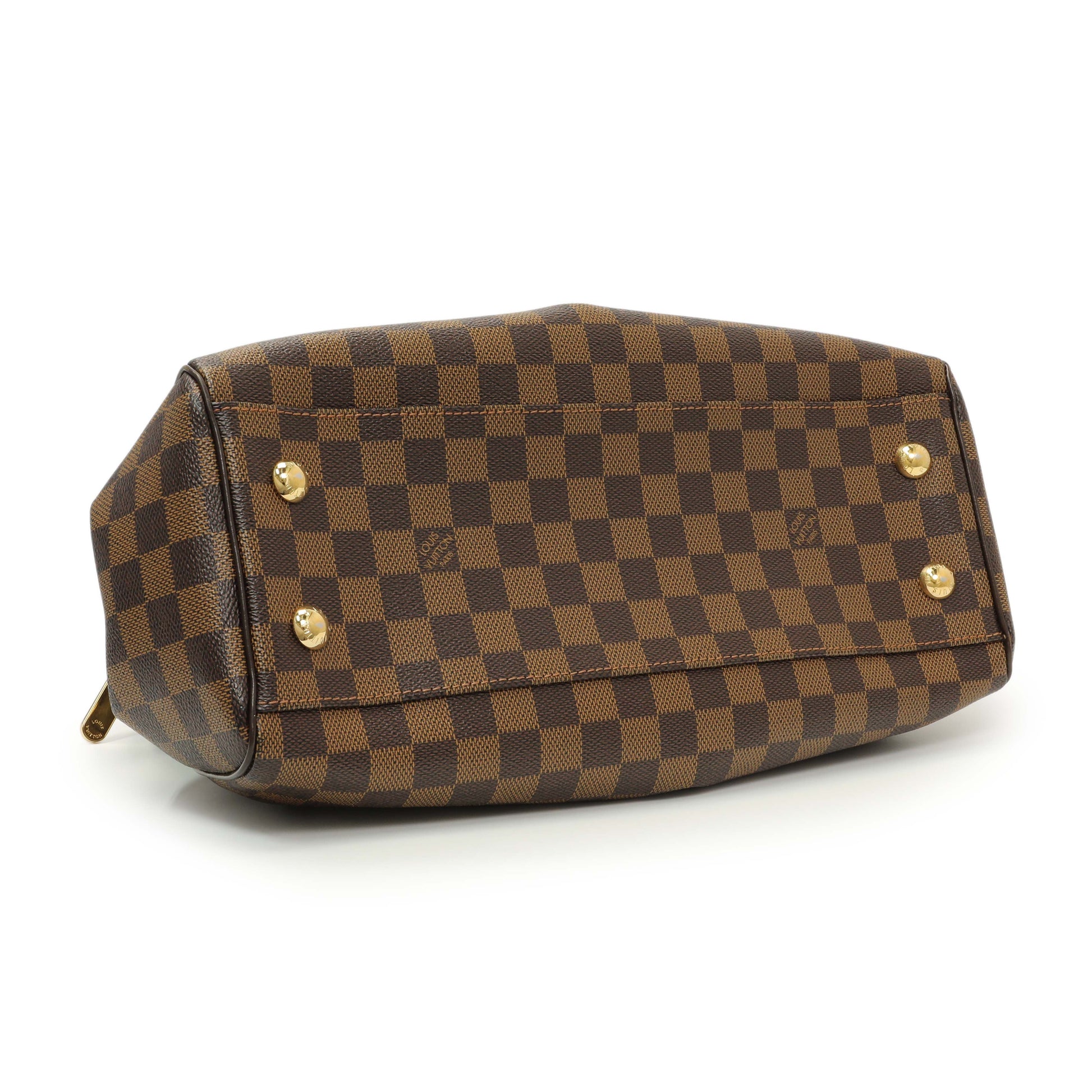 Exclusive Louis Vuitton Damier Ebene Trevi PM — Back View