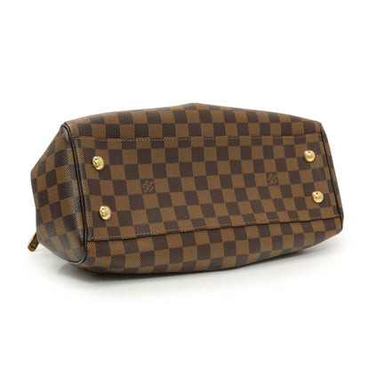 Exclusive Louis Vuitton Damier Ebene Trevi PM — Back View