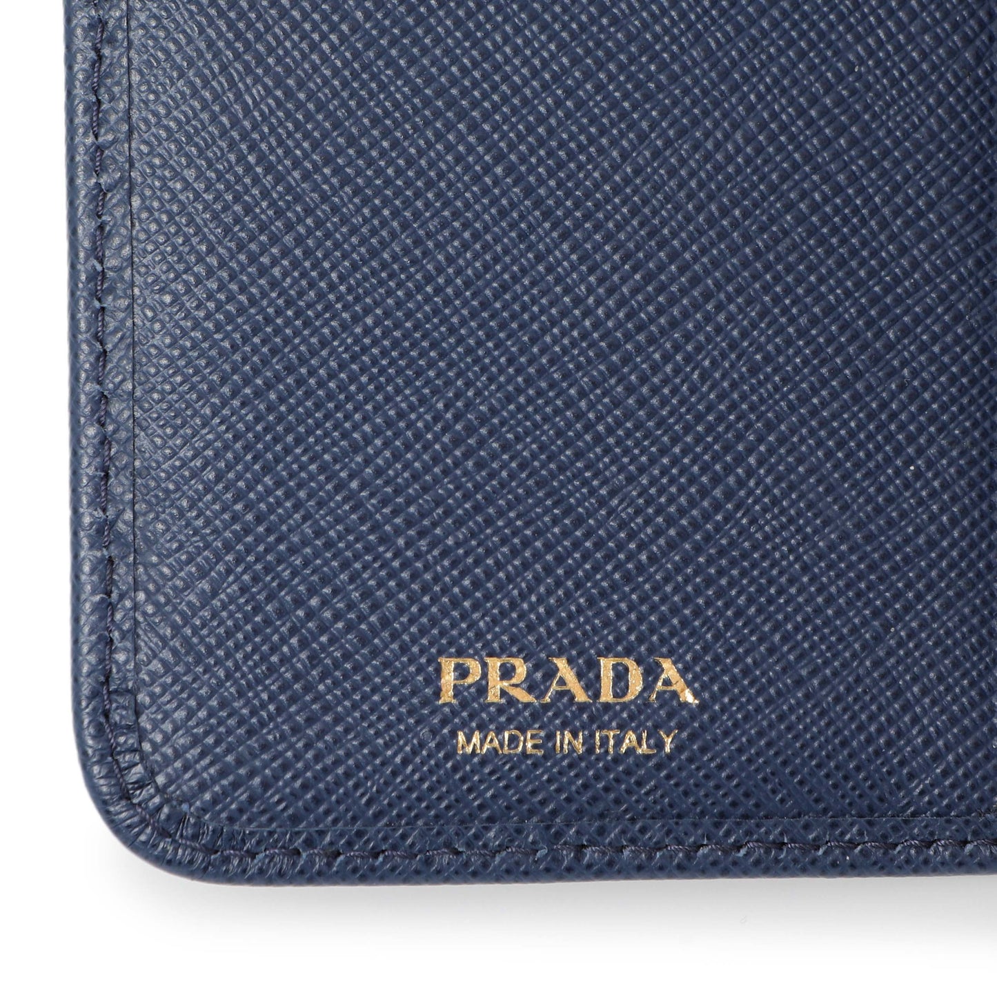 Exclusive Prada Blue Saffiano Small Wallet — Alternate View 14