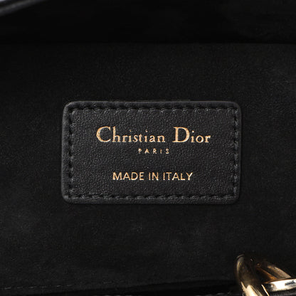 Exclusive Christian Dior Black Lambskin Cannage Medium Lady D-Joy — Alternate View 9