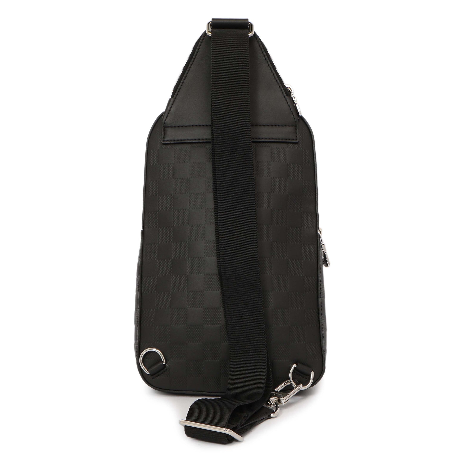 Exclusive Louis Vuitton Damier Onyx Avenue Sling Bag NM — Side View