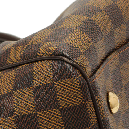 Exclusive Louis Vuitton Damier Ebene Trevi PM — Top View