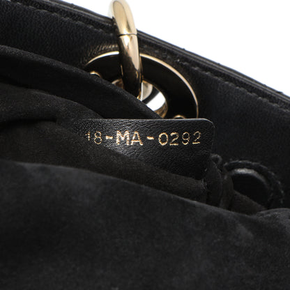 Exclusive Christian Dior Black Lambskin Cannage Medium Lady D-Joy — Alternate View 10