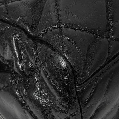 Exclusive Chanel Black Quilted Glazed Calfskin Large Coco Soft Flap — Lifestyle View