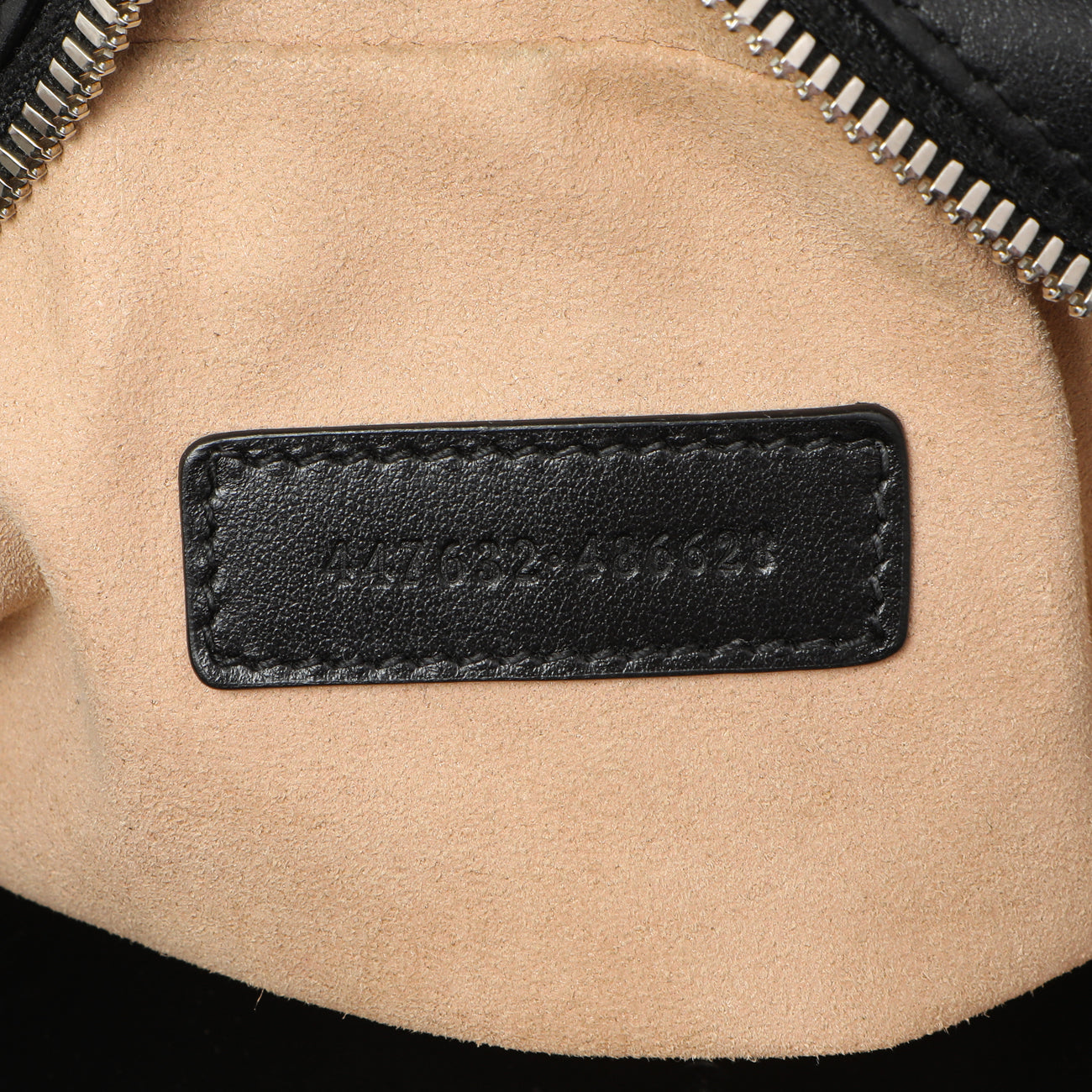 Exclusive Gucci Black Aria Matelasse Calfskin Small Marmont Shoulder Bag — Lifestyle View