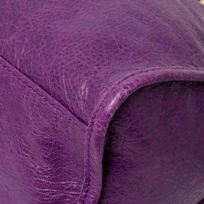 Exclusive Balenciaga Ultraviolet Agneau Giant 12 City — Alternate View 7
