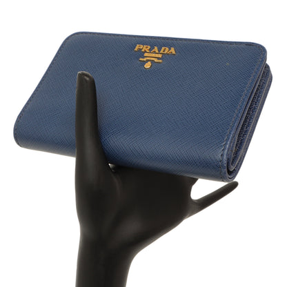 Exclusive Prada Blue Saffiano Small Wallet — Alternate View 15