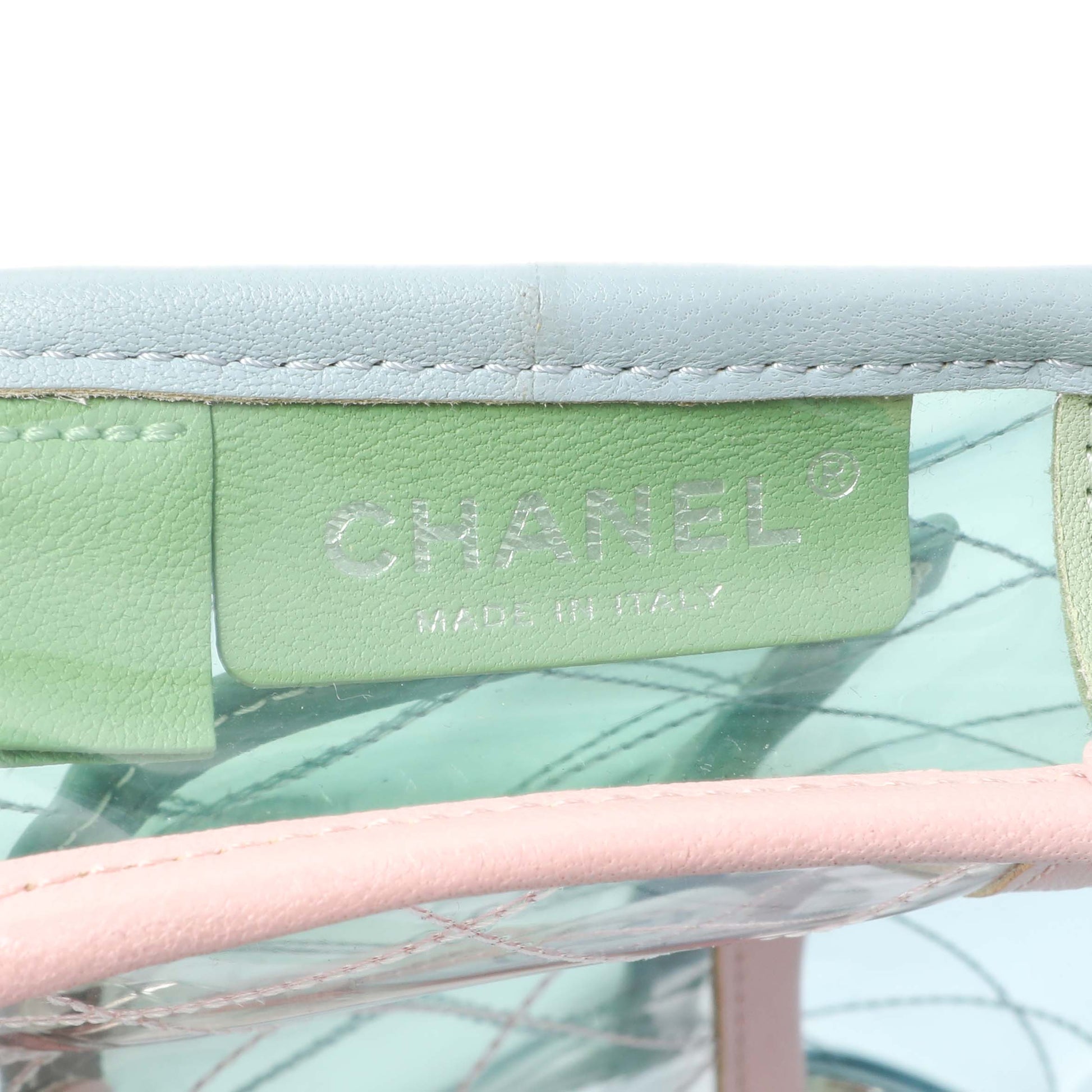 Exclusive Chanel Coco Splash Mini PVC Flap Bag — Lifestyle View