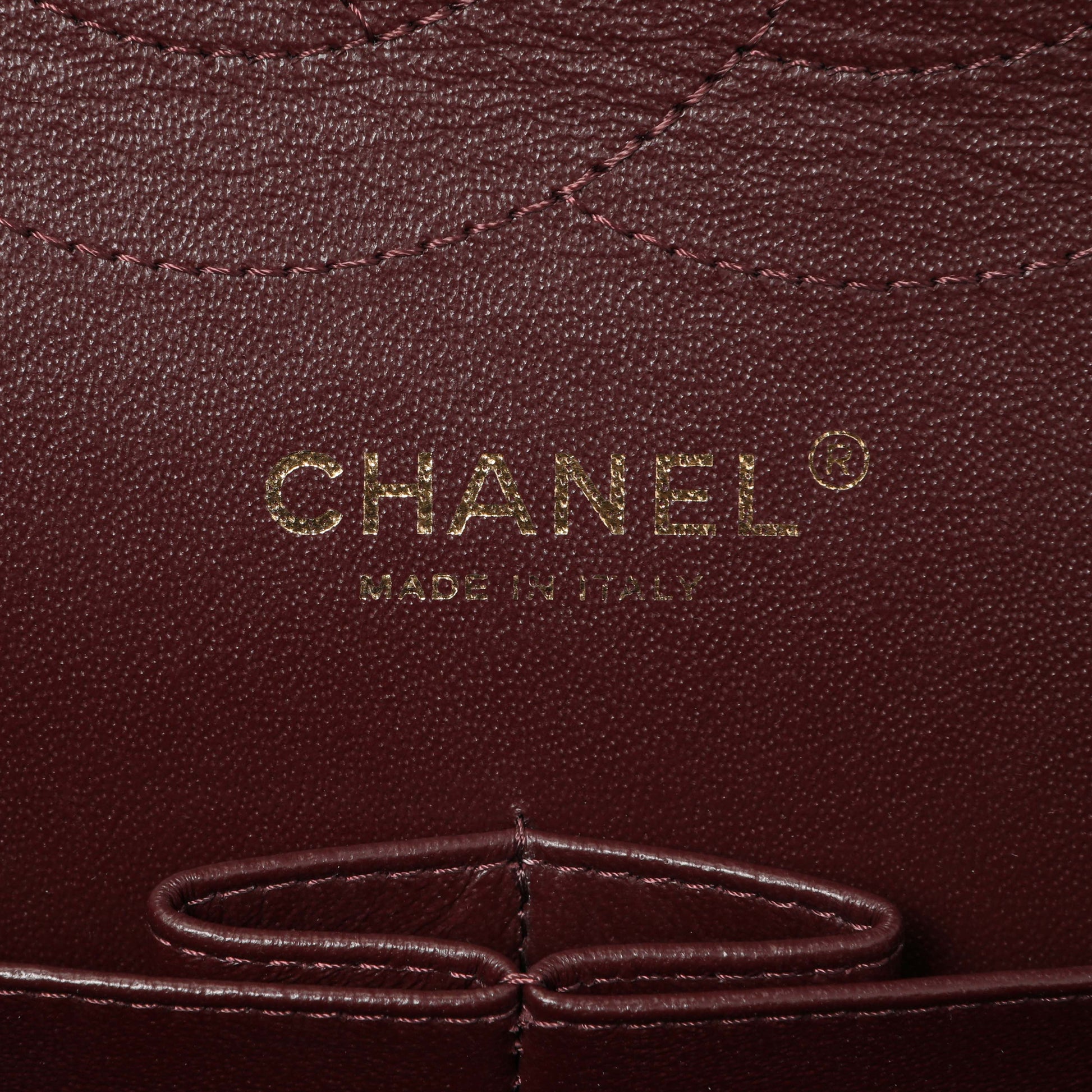 Exclusive Chanel Black Quilted Caviar Jumbo Classic Double Flap — Lifestyle View