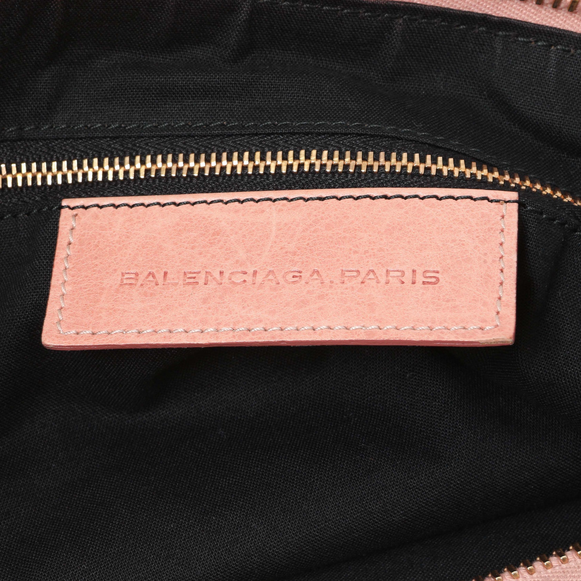 Exclusive Balenciaga Pink Agneau Giant 21 Hardware Day Hobo — Alternate View 9