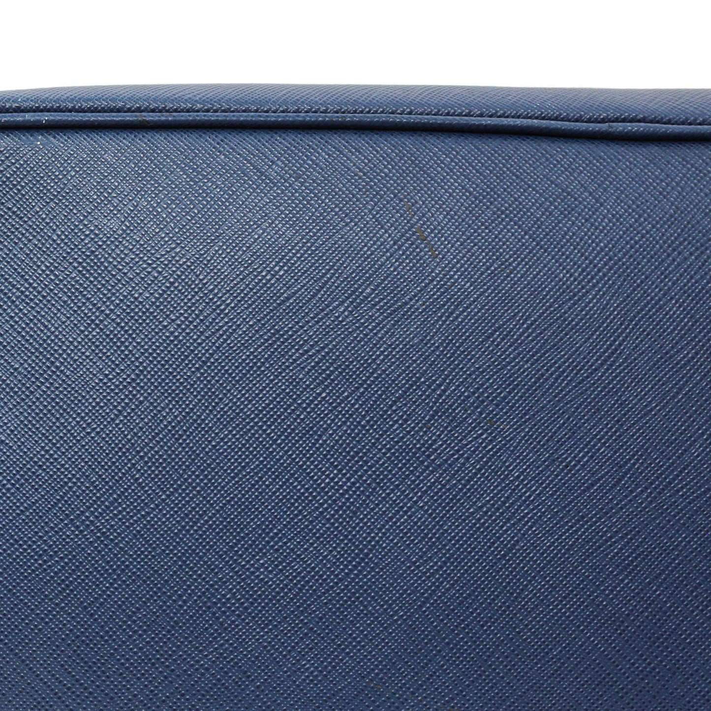 Exclusive Prada Blue Saffiano Medium Galleria Double Zip Tote — Alternate View 12