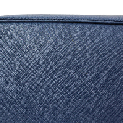 Exclusive Prada Blue Saffiano Medium Galleria Double Zip Tote — Alternate View 12
