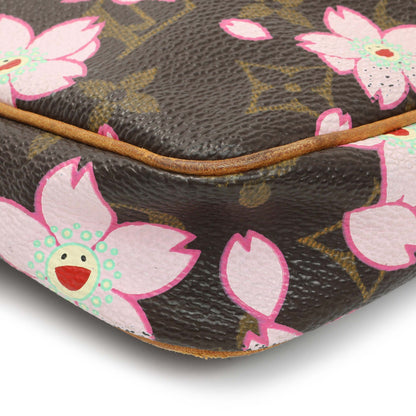 Exclusive Louis Vuitton Monogram Cherry Blossom Pochette Accessories — Top View