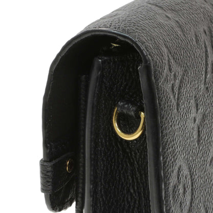 Exclusive Louis Vuitton Black Empreinte Vavin Chain Wallet — Lifestyle View