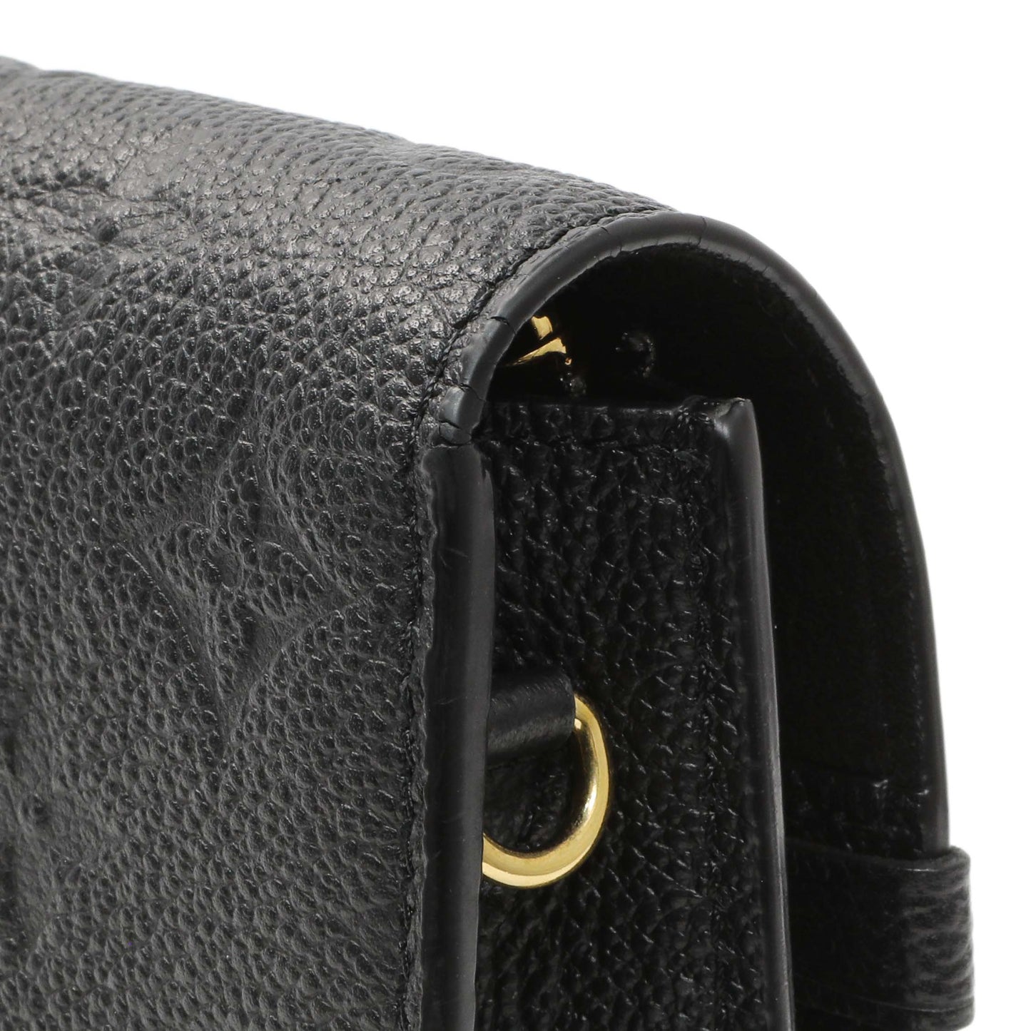 Exclusive Louis Vuitton Black Empreinte Vavin Chain Wallet — Alternate View 7