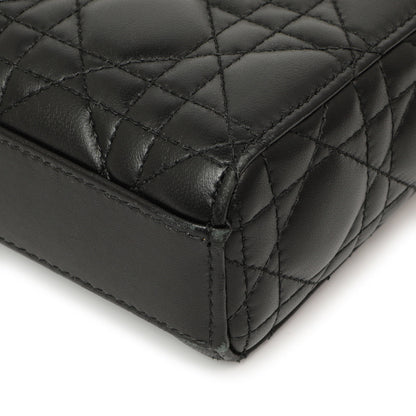 Exclusive Christian Dior Black Lambskin Cannage Medium Lady D-Joy — Alternate View 7