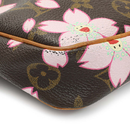 Exclusive Louis Vuitton Monogram Cherry Blossom Pochette Accessories — Lifestyle View