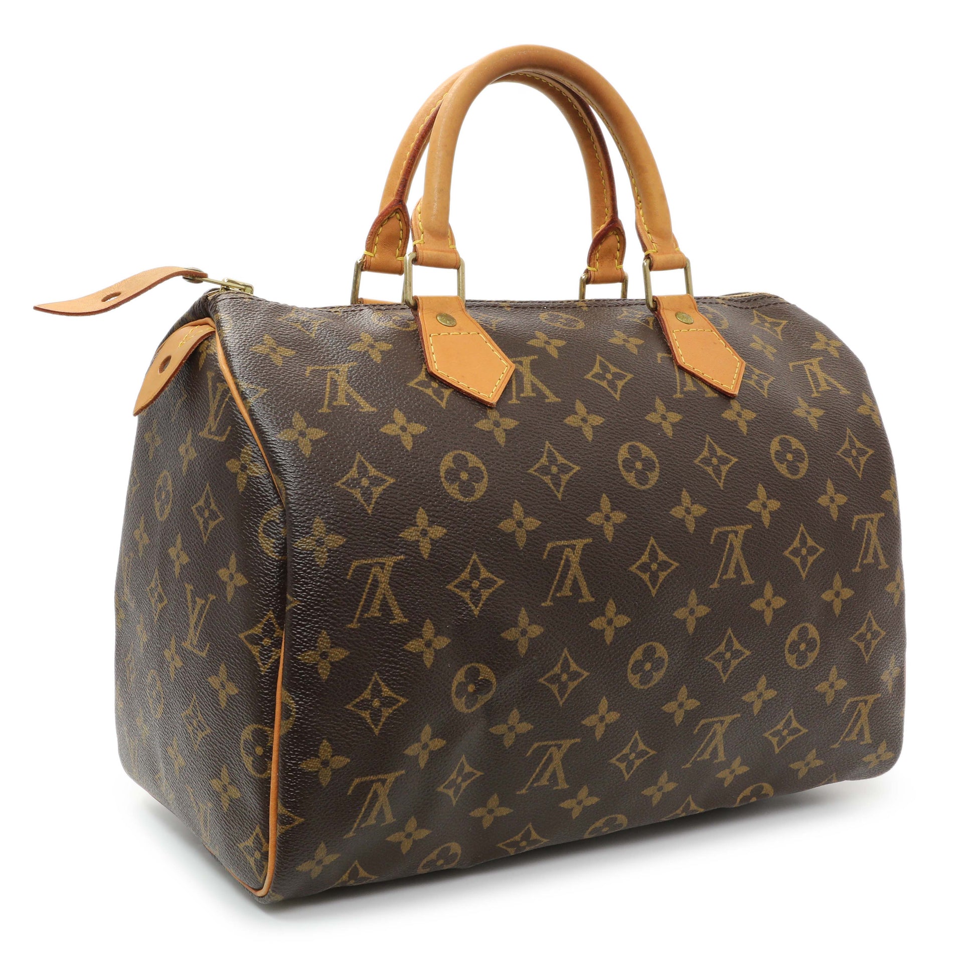 Exclusive Louis Vuitton Monogram Speedy 30 — Side View