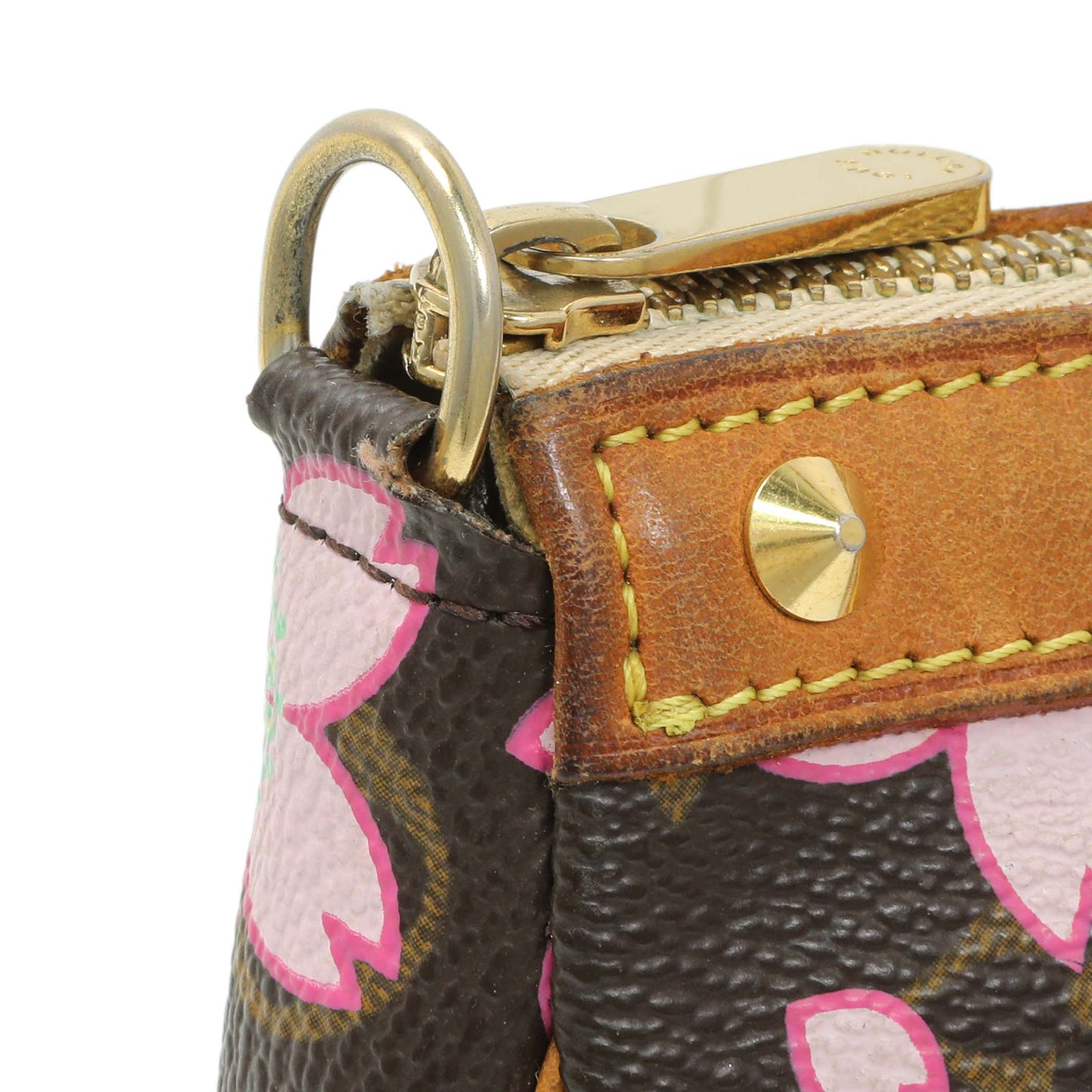 Exclusive Louis Vuitton Monogram Cherry Blossom Pochette Accessories — Alternate View 11